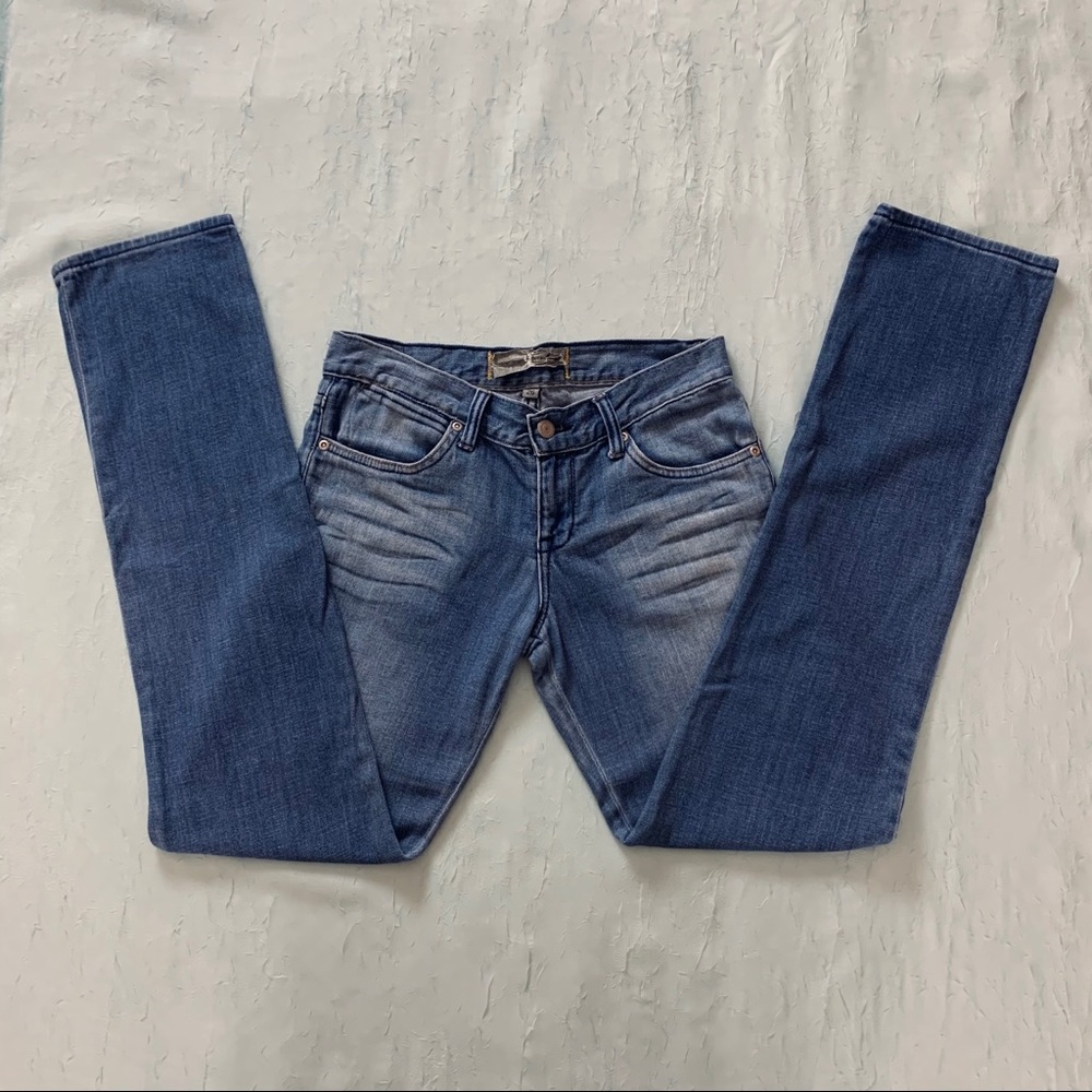 Paper Denim & Cloth Natalie Low Rise Peg Leg Jeans